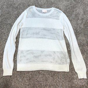 White Long Sleeve Tee